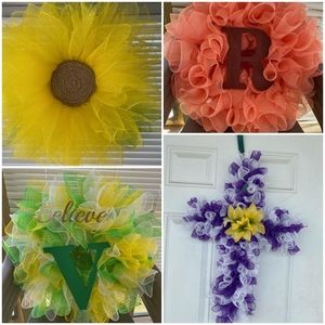 Custom handmade wreaths